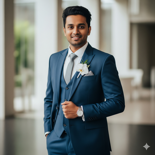 Royal Blue Suit