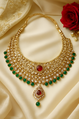 Emerald Statement Necklace